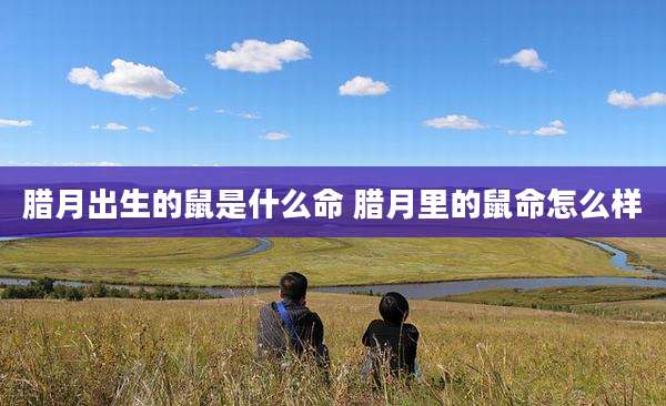 腊月出生的鼠是什么命 腊月里的鼠命怎么样