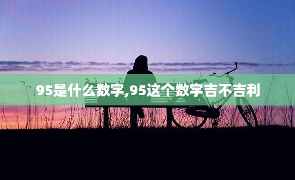 95是什么数字,95这个数字吉不吉利