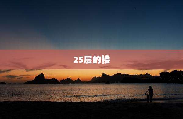 25层的楼