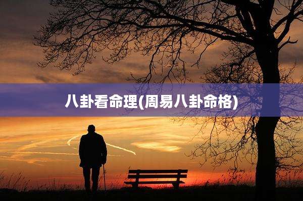 八卦看命理(周易八卦命格)