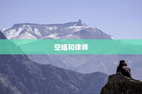 空姐和律师