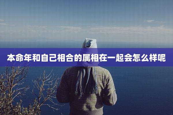 本命年和自己相合的属相在一起会怎么样呢