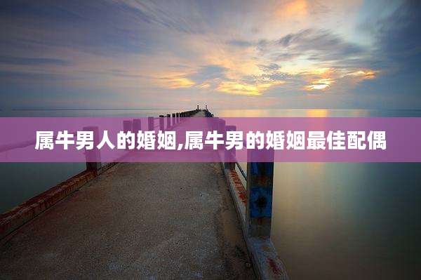 属牛男人的婚姻,属牛男的婚姻最佳配偶