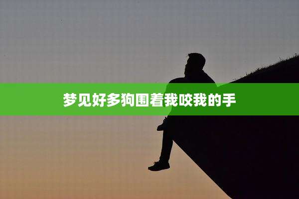 梦见好多狗围着我咬我的手