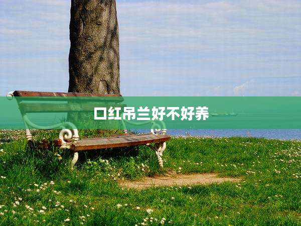 口红吊兰好不好养