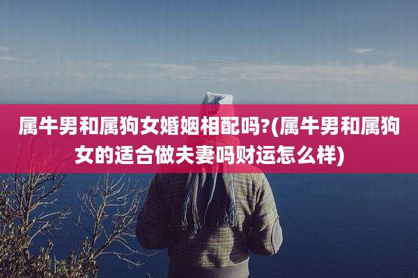 属牛男和属狗女婚姻相配吗?(属牛男和属狗女的适合做夫妻吗财运怎么样)