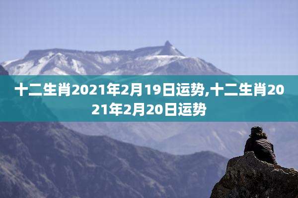 十二生肖2021年2月19日运势,十二生肖2021年2月20日运势