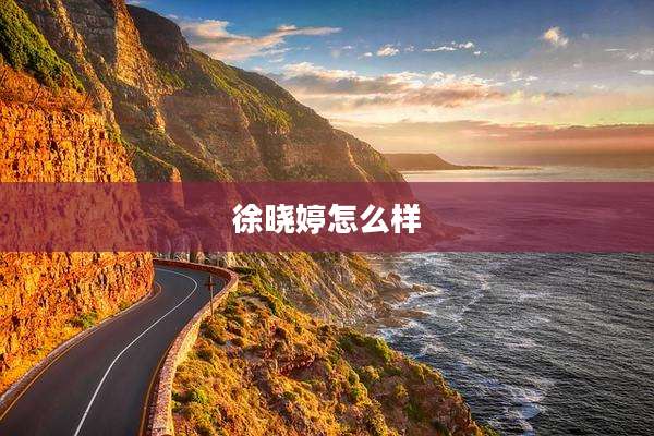 徐晓婷怎么样