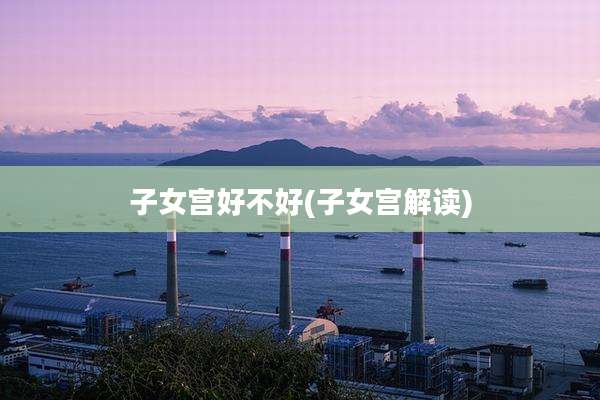 子女宫好不好(子女宫解读)