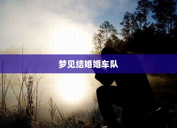梦见结婚婚车队