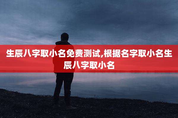 生辰八字取小名免费测试,根据名字取小名生辰八字取小名