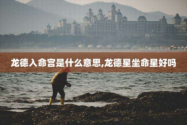 龙德入命宫是什么意思,龙德星坐命星好吗