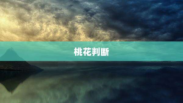 桃花判断
