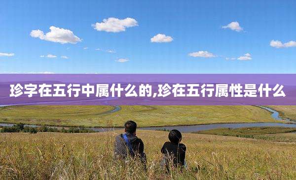 珍字在五行中属什么的,珍在五行属性是什么