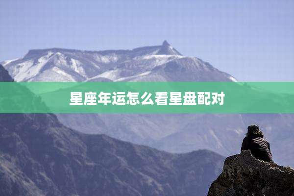 星座年运怎么看星盘配对