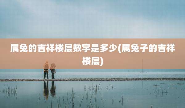 属兔的吉祥楼层数字是多少(属兔子的吉祥楼层)
