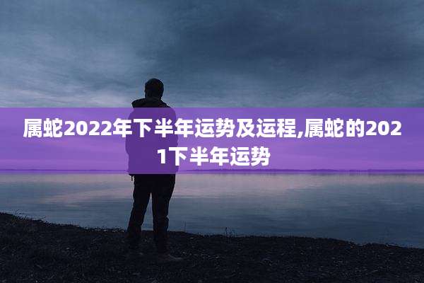 属蛇2022年下半年运势及运程,属蛇的2021下半年运势