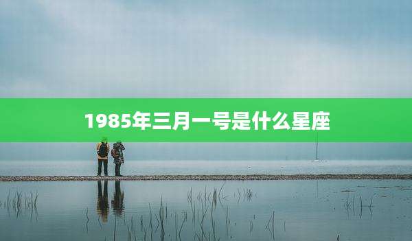 1985年三月一号是什么星座