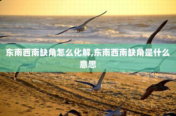 东南西南缺角怎么化解,东南西南缺角是什么意思