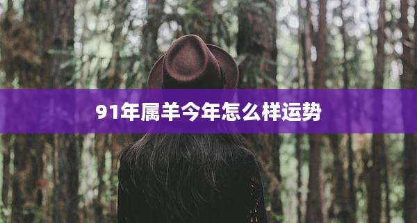 91年属羊今年怎么样运势