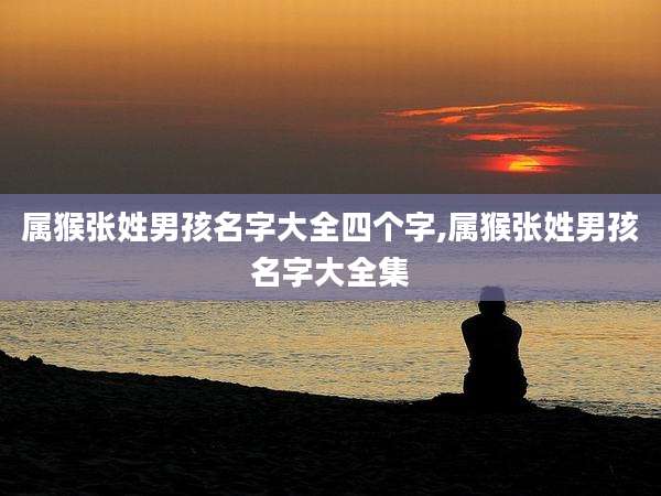 属猴张姓男孩名字大全四个字,属猴张姓男孩名字大全集