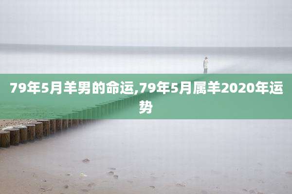 79年5月羊男的命运,79年5月属羊2020年运势