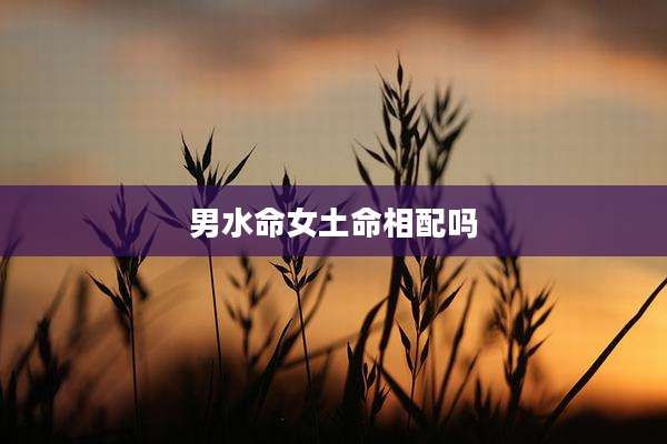 男水命女土命相配吗