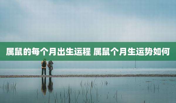 属鼠的每个月出生运程 属鼠个月生运势如何
