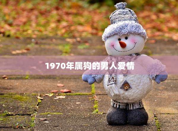 1970年属狗的男人爱情