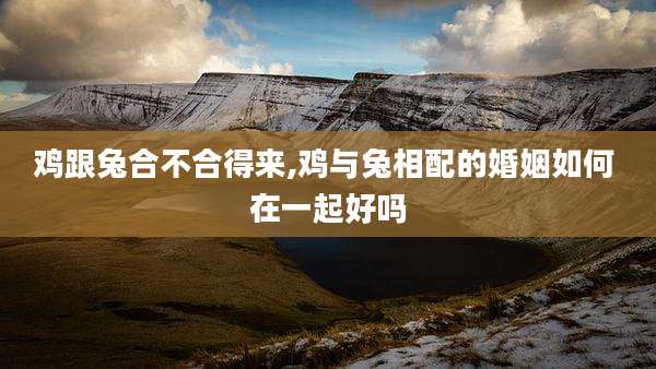 鸡跟兔合不合得来,鸡与兔相配的婚姻如何 在一起好吗