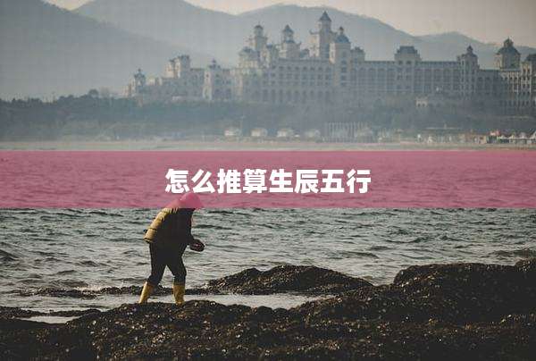 怎么推算生辰五行