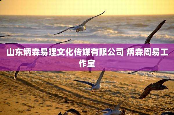 山东炳森易理文化传媒有限公司 炳森周易工作室