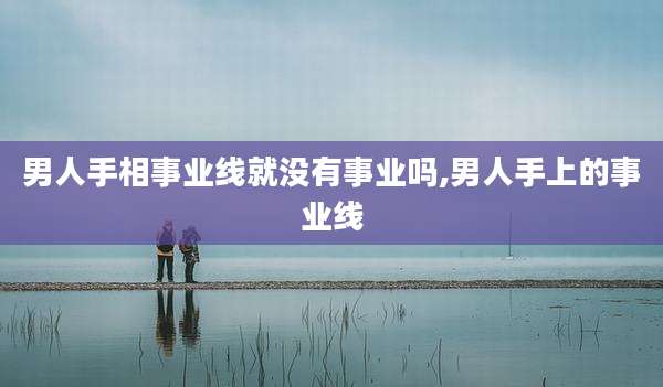 男人手相事业线就没有事业吗,男人手上的事业线