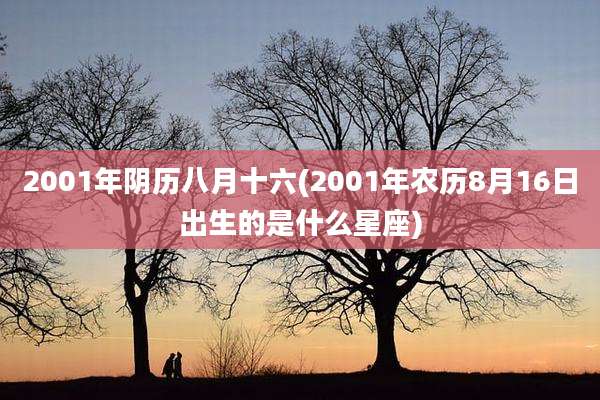 2001年阴历八月十六(2001年农历8月16日出生的是什么星座)
