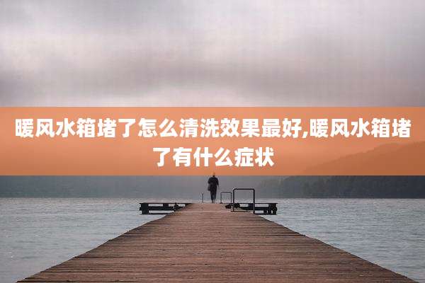 暖风水箱堵了怎么清洗效果最好,暖风水箱堵了有什么症状