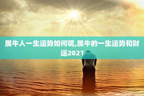 属牛人一生运势如何呢,属牛的一生运势和财运2021