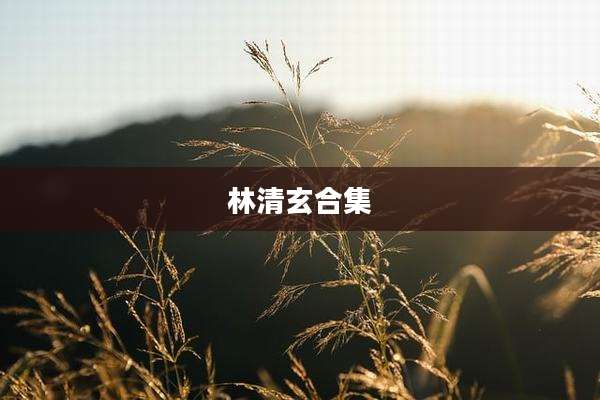 林清玄合集