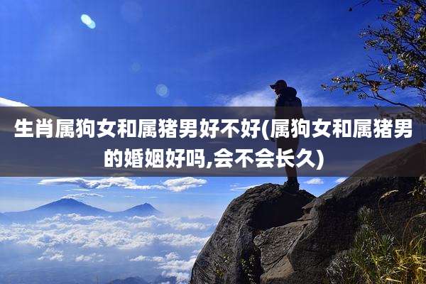 生肖属狗女和属猪男好不好(属狗女和属猪男的婚姻好吗,会不会长久)