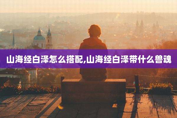 山海经白泽怎么搭配,山海经白泽带什么兽魂