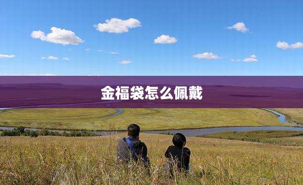 金福袋怎么佩戴