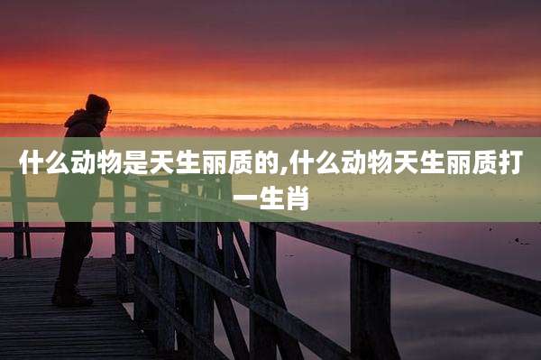什么动物是天生丽质的,什么动物天生丽质打一生肖
