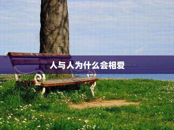 人与人为什么会相爱