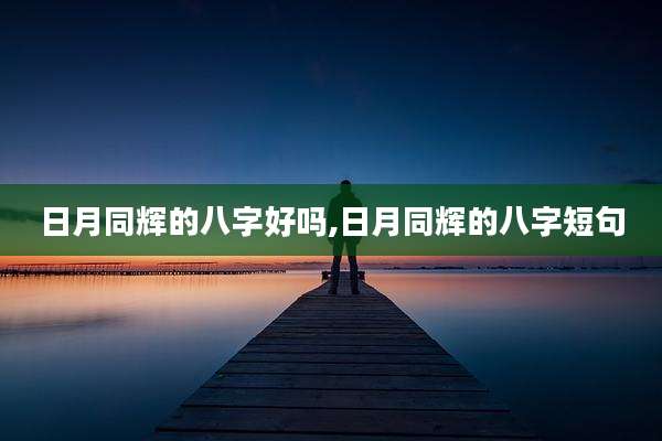 日月同辉的八字好吗,日月同辉的八字短句