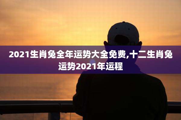2021生肖兔全年运势大全免费,十二生肖兔运势2021年运程