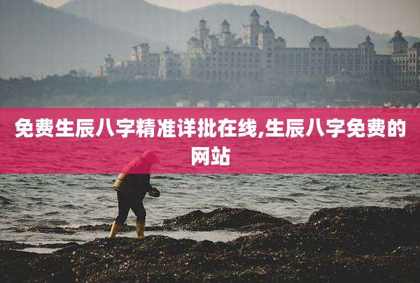 免费生辰八字精准详批在线,生辰八字免费的网站