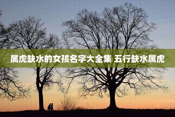 属虎缺水的女孩名字大全集 五行缺水属虎