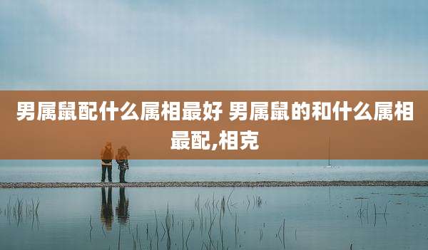 男属鼠配什么属相最好 男属鼠的和什么属相最配,相克