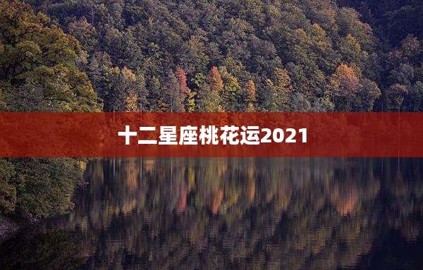 十二星座桃花运2021