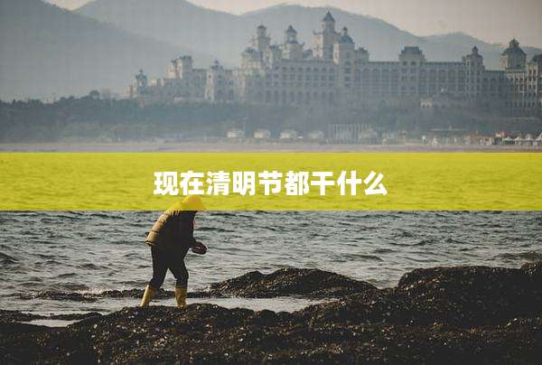 现在清明节都干什么