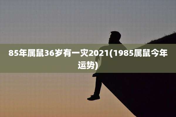 85年属鼠36岁有一灾2021(1985属鼠今年运势)